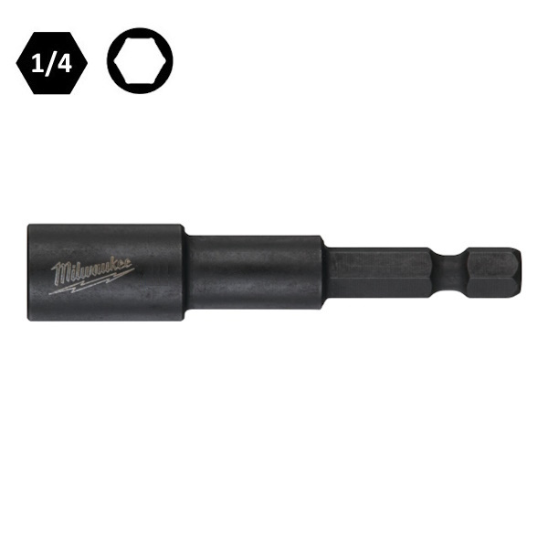 Milwaukee Bussola Esagonale Magnetica con Attacco da 1/4"